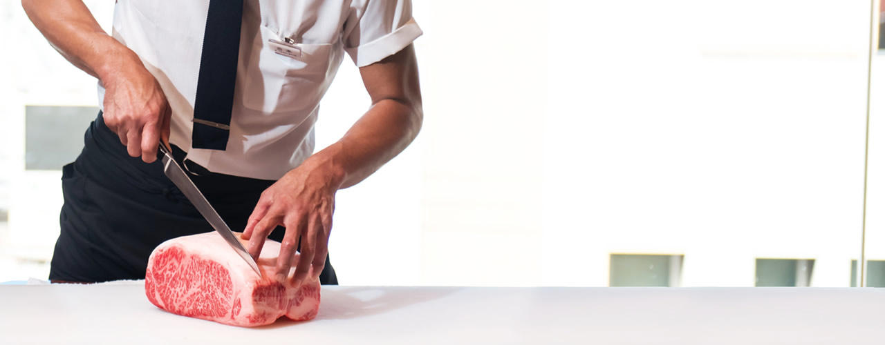 고기에 대한 고집　와규 중에서 엄선한 맛이 돋보이는 '미소노 특선 와규'